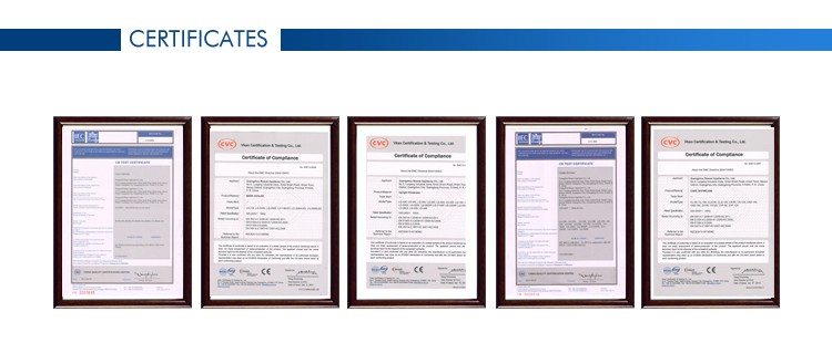 certificates
