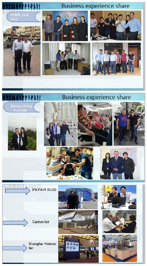 Fairs and customers meeting