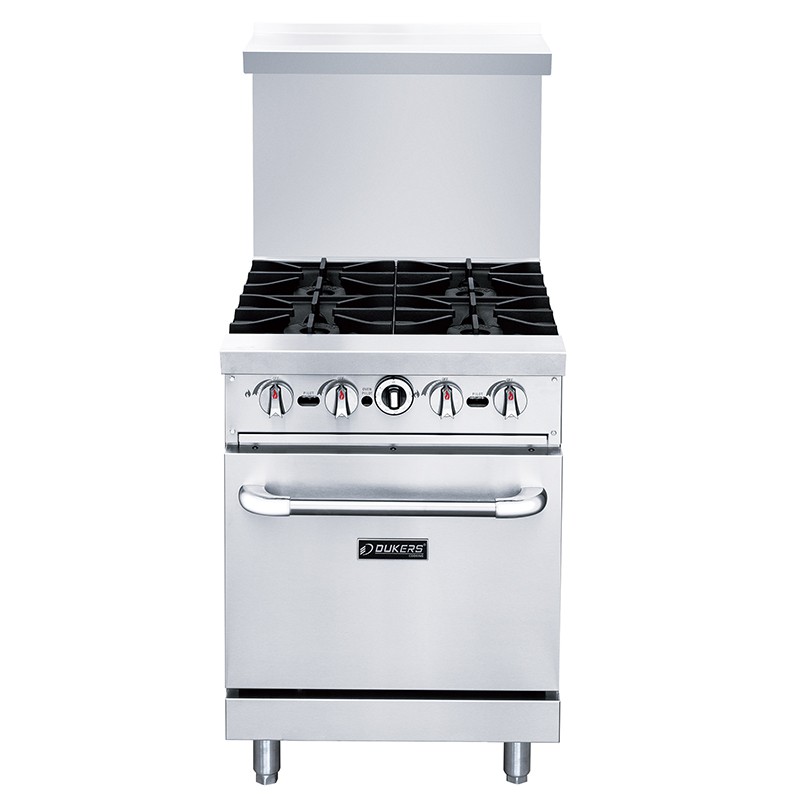 4 burner gas stove with oven
