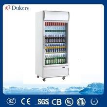 530 Liter Glass Door Display Chiller With Fan Cooling LG-530FM