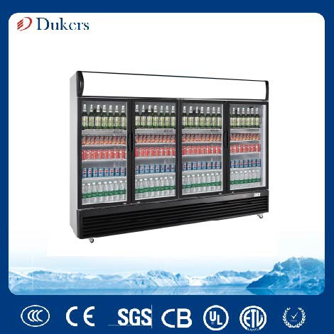 4 Doors Upright Showcase