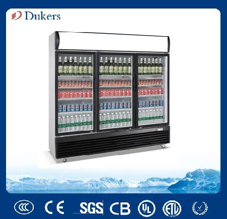 3 Doors Upright Showcase