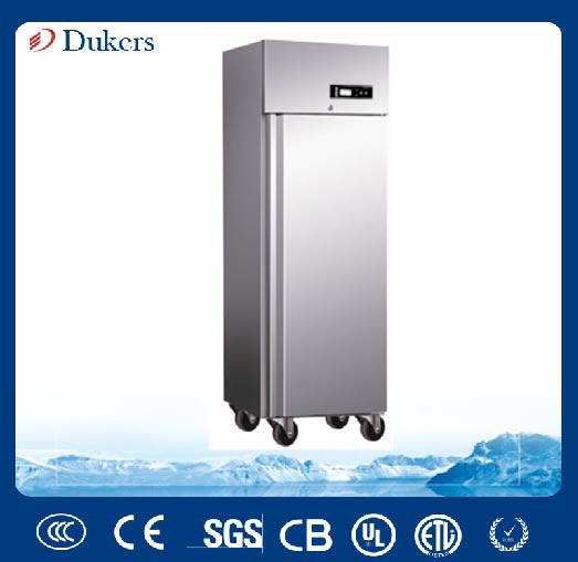 Dukers (Z0.6F) 600L Single Temperature Commerial Stainless Steel Freezers Fan Cooling Kitchen Equipment