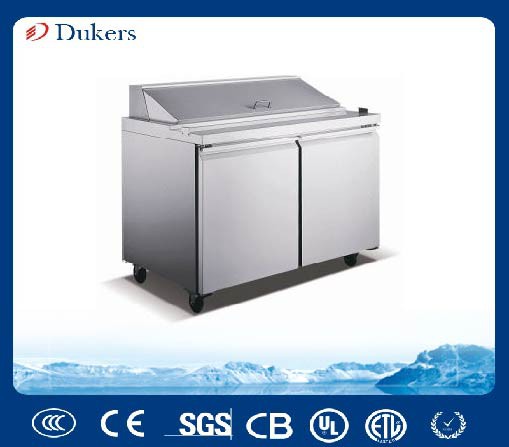 Dukers Salad Prep Table kitchen commercial refrigeration equipment