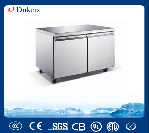 Dukers Commercial Stainless Steel Table Top Beach Freezer