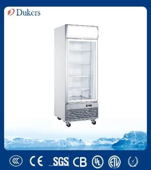 Dukers Commercial Grade Upright Freezer With Triple Layer Glass Door