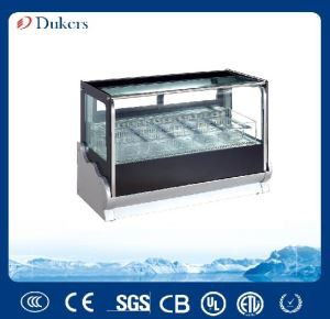 Dukers Mini Counter Top Commercial Ice Cream Cooler