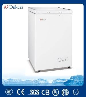 Dukers Top Open Foaming Door Commercial Chest Freezer