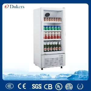 1 Door Direct Cooling Upright Showcase Without Canopy