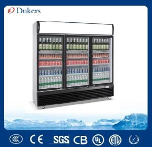 3 Doors Upright Showcase Guangdong