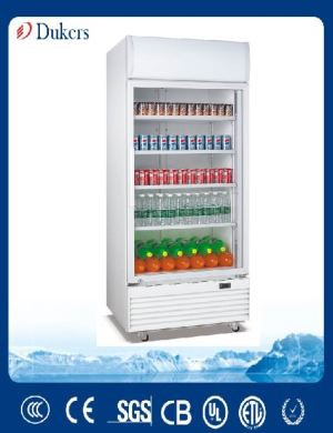 660 Liter Glass single Door Upright Refrigerator With Fan Cooling LG-660FM