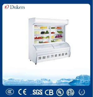 Vegetable And Meat Showcase Cooler Guangdong