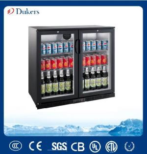 Dukers 850mm Height Slidding Door Commercial Beer Cooler