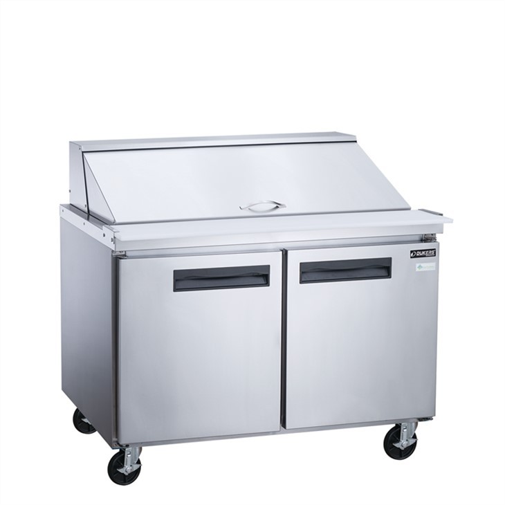 Stainless Steel Salad Sandwich Prep Table Refrigerator