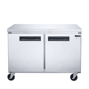 Stainless Steel Under Counter Fridge Freezer