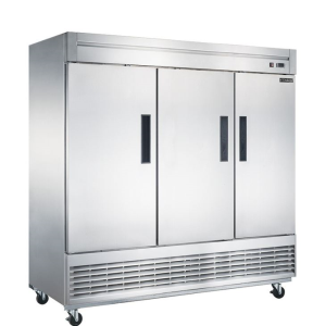 DUKERS Bottom-mounter Or Top-mounter Stainless Steel Reach-in Refrigerator