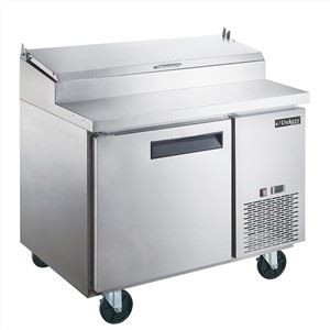 Dukers commercial pizza prep fridge