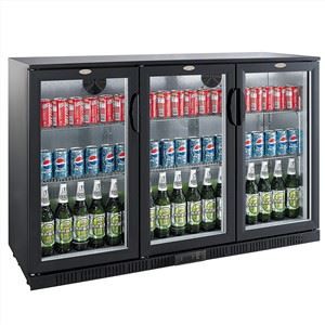 Glass Door Back Bar Refrigerator