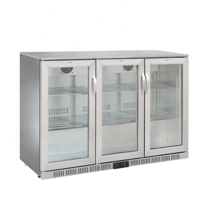 Dukers 3 Door Undercounter Bar Fridge