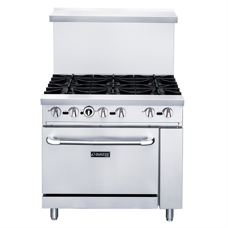 DUKERS 6 Burner Gas Range