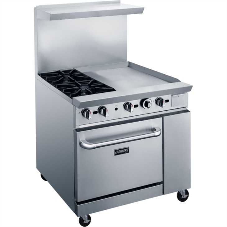 DUKERS Best Double Oven Gas Range