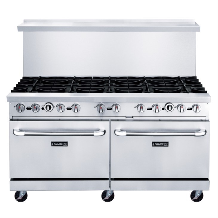 Dukers Gas Range With Double Oven