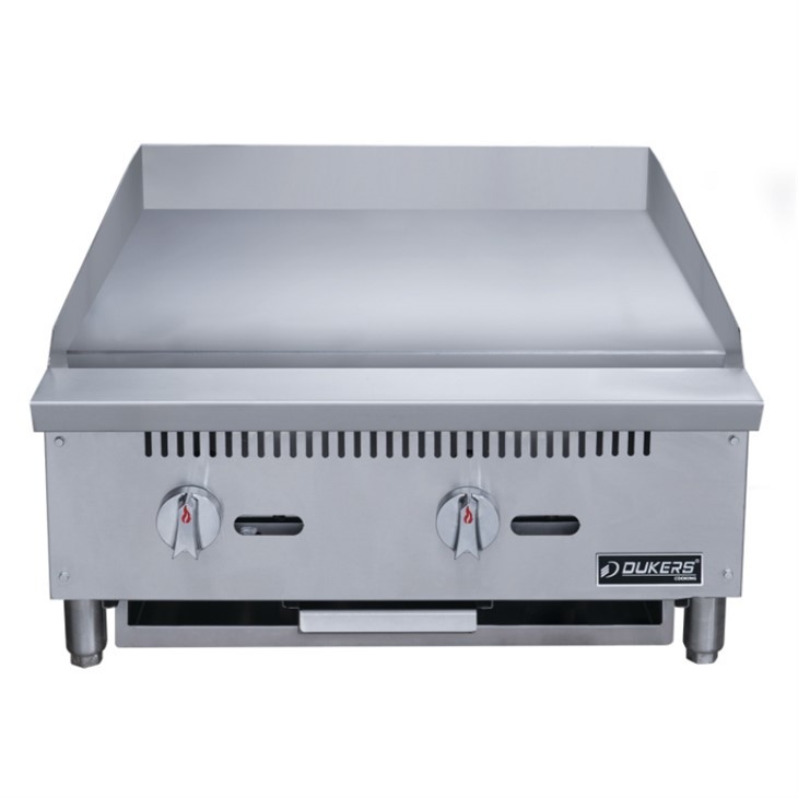 Dukers Natural Gas Griddle Grill