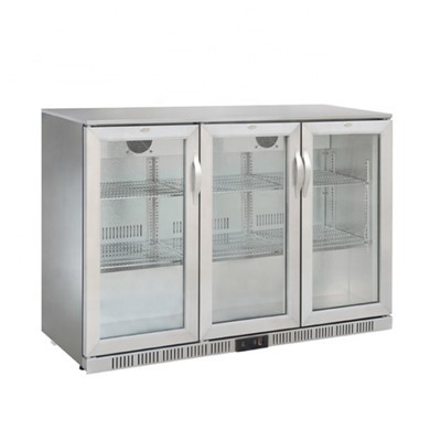 Dukers 3 Door Undercounter Bar Fridge