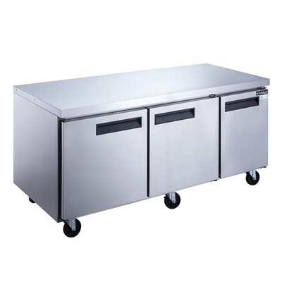 DUKERS 3 Door Undercounter Refrigerator