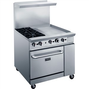 DUKERS Best Double Oven Gas Range