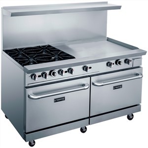 Dukers Double Oven Gas Cooker