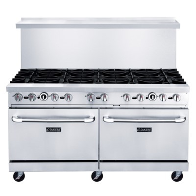 Dukers Gas Range With Double Oven