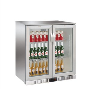 DUKERS Glass Door Beer Cooler